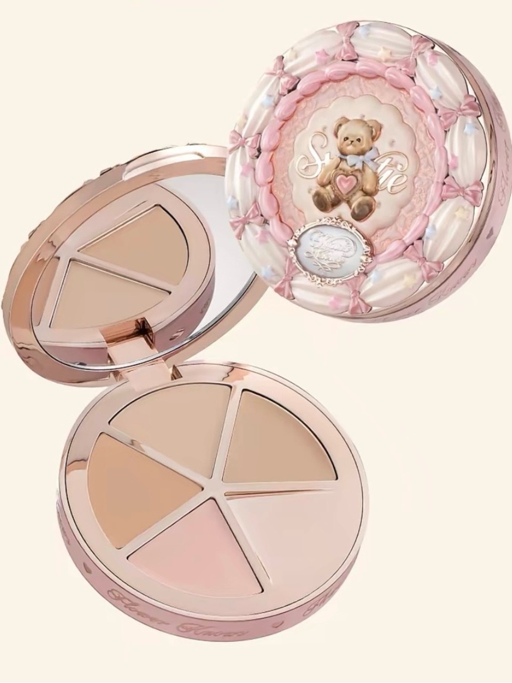 Flower Knows the sweetie bear collection concealer palette NIB